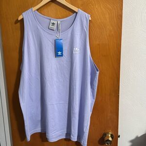 Adidas Tank Top Mens 2XL Purple